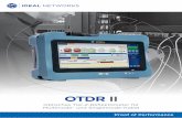 OTDR II - OTDR-Tests sind £¤u£erst anspruchsvolle Aufgaben Funktionsweise des iOLM? Damit Sie diese