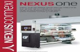 NEXUS one - УПГ · Highly efficient lamination for a wide range of materials. NEXUS ONE offers state-of-the-art lamination technologies, thanks to the innovation of COMEXI GROUP