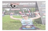 TERRIGAL TROTTERS INC. ANNUAL REPORT · TERRIGAL TROTTERS INCORPORATED 2015-16 ANNUAL REPORT Page 2 Trotter of the Year and Club Person of the Year, Jenny Barker, finishing the Southport