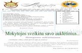 2011 m. Geguţė Nr.9 Laikraštis leidžiamas nuo 1995 metų ir ...slanciauskas.lt/wp-content/uploads/2012/08/2011_05_nr23.pdf · ATGAJUTIS ҉2011m.Gegužė҉Nr.9 1 Laikraštis leidžiamas