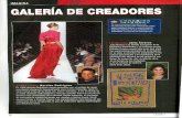 sites.levittownschools.comsites.levittownschools.com/fcarey/Documents/Imagina1 GaleriadeCreadores... · En 1996, Narciso Rodríguez causó sensación con el vestido de novia que diseñó