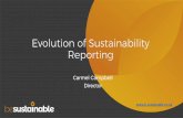 Evolution of Sustainability Reporting - iema.net presentations/20180610 CC.pdf · Live LAGOM See page 14 for more 13.3% increase in sales of products that enable a more sustainable