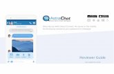 Reviewer Guide - AstraChat · 19 AstraChat | Quick Guide | iOS BASIC USE VoIP (Voice over Internet Protocol) Calls There are two ways to started Free* VoIP calls with AstraChat.
