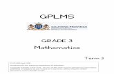 Mathematics - juffer.files.wordpress.com · 05.08.2014 · improve hugely from Grade 1 to Grade 3. In Grade 1 learners might only manage 5 questions, especially when they In Grade
