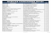 NUEVAS CANCIONES 2015!! - akatonbo.pe±ol.pdf · laura pausini & alejandro sanz viveme ev-3896 frozen libre soy (con voz) ev-3868 frozen libre soy (video original) ev-3869 frozen