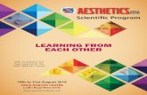 LEARNING FROM EACH OTHER - aestheticsdelhi.comaestheticsdelhi.com/pdf/Scientific_Program-2016.pdf · India (Delhi Chapter) and Association of Cutaneous surgeons of India. Such an