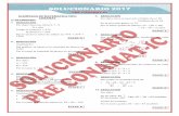 SOLUCIONARIO 2017 - Prim Sol.pdf¢  SOLUCIONARIO 2017 PRE CONAMAT-IC OLIMPIADA DE MATEMATICA TIPO CONAMAT