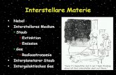 Einführung in die Astronomie - I. Physikossk/Einfuehrung_Astronomie/ISM.pdf · • Bildung und Zerstörung interstellarer Moleküle Photodissozationsregionen (PDRs) Photodissozationsregionen