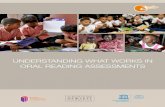 UNDERSTANDING WHAT WORKS IN ORAL READING ASSESSMENTSuis.unesco.org/.../understanding-what-works-in-oral-reading-assessments... · 4 Understanding What Works in Oral Reading Assessments