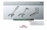 HALFEN PRECAST PANEL ANCHORS · FB 16-US FAÇADE HALFEN PRECAST PANEL ANCHORS ! • CE marking acc. to EN 1090-1, EN 1090-2 for FPA and BRA • Larger wall cavity • Standard solution