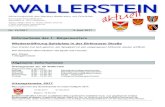 WALLERSTEIN · Verwaltungsgemeinschaft Wallerstein Die Verwaltungsgemeinschaft Wallerstein (rd. 6000 Einwohner) sucht zum nächstmöglichen Zeitpunkt, in Vollzeit