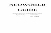 NEOWORLD GUIDEneoworldres.com/download/NeoWorld_manual_vn_20190917.pdf · 6.6.Danh sách điều ... - Các lô đất lúc đầu không có gì ngoài tài nguyên thô như gỗ,