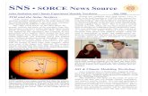 SNS • SORCE News Source - lasp.colorado.edulasp.colorado.edu/media/projects/SORCE/documents/sns/2006/sns_jul_2006.pdf · 1 SNS • SORCE News Source Solar Radiation and Climate