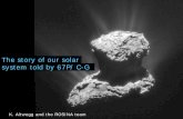 The story of our solar system told by 67P/ C-G · The story of our solar system told by 67P/ C-G . K. Altwegg and the ROSINA team