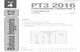 BI SET4 PT3 2016 - Set 4 Question (a)-(j) Kertas Model Peperiksaan PT3 - BAHASA INGGERIS Using information
