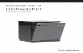 Instruction Manual Dishwasher - teamknowhow.com Black Glass full... · a washing machine. This is only applicable for cold water mains. A Y-Adaptor is available from most DIY This