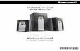 Installation and User Manual - Honeywell · Honeywell Installation and User Manual Modbus protocol for Variable Frequency Drives 62-0351-01. By using this Honeywell literature, you