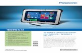 Panasonic recommends Windows. TOUGHPAD FZ-G1 · The Toughpad® FZ-G1 Windows 10 Pro tablet offers a fluid user experience while providing crucial port connectivity and feature-rich