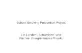 2PPT-Chemiemodul School Smoking Prevention · Chemie der Zigarette Pia Jaritz 2 1.Inhaltsstoffe der Zigarette 2.Aktiv-und Passivrauch - Definition 3.Analyse von Aktivrauch 4.Analyse