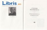 Crznn PrrnrSCU - cdn4.libris.ro orbului - Cezar Petrescu.pdf · Biuse dintr-un izvor salubru, cu apivie. Nesagiul era al unui convalescent, ... si-l ciupeasci sau siJ gAdile. Din