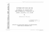 Tortenelem emelt irasbeli 0815 - oktatas.hu · A feladat a francia abszolutizmus történetéhez kapcsolódik. Válassza ki a megfelel ő választ a forrás és ismeretei segítségével