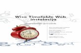Wise Timetable Web - famnit.upr.si · Izbrišite kompletno vsebino direktorija na web strežniku, kjer je aplikacija nameščena. 4. Sledite navodilom za namestitev in si pri konfiguraciji