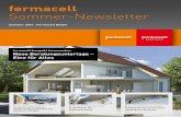 Sommer-Newsletter -   · PDF filefermacell Sommer-Newsletter Sommer 2014 I Fermacell GmbH fermacell kompakt Innenausbau Neue Beratungsunterlage – Eine für Alles Fermacell GmbH