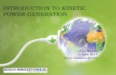 An Introduction to Kinetic Power Generation - Borderlands · INTRODUCTION TO KINETIC POWER GENERATION Andre Mulder 4 April 2014 Royal Haskoning DHV