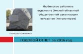 ГОДОВОЙ ОТЧЕТ за 6 год - nko-omsk.ru · - содействовать утверждению в общественном сознании убеждения, что