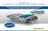 WABCO OTOMATIK MANUEL ŞANZIMAN (AMT)inform.wabco-auto.com/intl/pdf/815/26/8151402663.pdfZF şanzımanları için vites kutusu kontrol üniteleri için satış sonrası çözümler