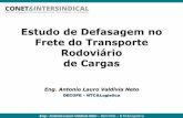 Estudo de Defasagem no Frete do Transporte Rodoviário de ...sindipesa.com.br/web/Pesquisa_NTC_2015.pdf · Eng.: Antonio Lauro Valdivia Neto – DECOPE – NTC&Logística Estudo de