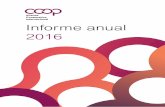 Alianza Internacional Informe anual 2016 - ica.coop · Informe realizado por Jan Schiettecatte, Director de la comunicación de la Alianza Cooperativa Internacional hasta mayo de