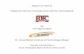 Report on Visit to “Regional Telecom Training Center (RTTC ... BSNL Ahd.pdf · Subject : Industrial visit to RTTC Ahmedabad -regarding Regional Telecom Training Centre, Ahmedabad