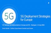 5G Deployment Strategies for Europe - itu.int · scalable capacity Sharing of assets: RAN Sharing, NW slicing Virtualization, Cloudification, Automation, simpler O&M 4G base Evolution