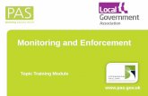 Monitoring and Enforcement Shale... · Purpose of the training module •Aims to increase your understanding of the monitoring and enforcement issues relating to shale developments
