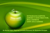 JABUKE U ATOS FRUCTUM, MALA REMETA 2009-2012 GODINE - … · Rezidba voćnjaka u funkciji rodnosti i visine prinosa 8. Upravljanje kvalitetom plodova (proredjivanje) 9. Integralna