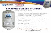 Standard Cylinder-1 - Breathing Air Systems · TC-SU Save 30% to 60% off SCBA manufacturer cylinder prices Available in 10, 15, 30, 45 & 60 minute durations Available in 2216, 3000
