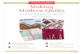 Main Modern Quilts of Quil ting Free Quilt Patterns Making ...images.fwmedia.com.s3.amazonaws.com/pages/CoQ/CoQ-Freemium-Modern... · MaKin Modern Quilts: 4 Free Modern Quilt Patterns