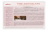 THE ADVOCATE - advocacy- · PDF filedrejtësi, dhe pyetje tjera të ngjashme të cilat imponohen për trajtim dhe njëkohësisht presin përgjigje. Presidentja e Republikës së Kosovës,