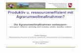 Produktiv u. ressourceneffizient mit Agrarumweltmaßnahmen? · Referat für Agrarumweltmaßnahmen, Ökolandbau und Klimaschutz Niedersächsisches Ministeriums für Ernährung, Landwirtschaft,
