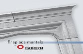fireplace mantels - isokern.net · keep in mind the following considerations: the overall dimensions of the fireplace mantel, size of the wall where the fireplace is located, any