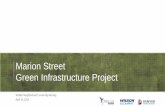 Marion Street Green Infrastructure Project · The Problem Over 1200 Total Outfalls • 300+ Outfalls into Cherry Creek • 300+ Outfalls into South Platte 13% of Denver’s 98,900+