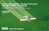 Herbicide tolerance and GM crops - greenpeace.de · Herbicide tolerance and GM crops Why the world should be Ready to Round Up glyphosate EXECUTIVE SUMMARY & REPORT June 2011