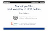 Modeling of the bed inventory in CFB boilers - ProcessEng · In collaboration with Metso Power Project: ”An overall CFB model” Chalmers University of Technology Modeling of the