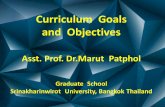 Curriculum Goals and Objectives - Curriculum and Learning Online Course/Learning... · Curriculum goals and objectives set the direction for the subsequent organization and development