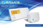 Model: 091FL - 091FLRF - Salus Controls Romania · Nota: Înainte de a fi instalat termostatul ambiental, asigurați-vă că este deconectat de la sursa de energie. Nu folosiți baterii