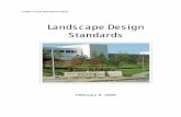 Landscape Design Standards - portseattle.org · I. INTRODUCTION A. Overview The following Landscape Design Standards are intended to be used to guide the design, implementation and