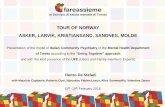 TOUR OF NORWAY ASKER, LARVIK, KRISTIANSAND, SANDNES, … · TOUR OF NORWAY ASKER, LARVIK, KRISTIANSAND, SANDNES, MOLDE Presentation of the model of Italian Community Psychiatry in