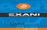 Guía EXANI-II 19a. ed. - up.edu.mx · Presentación 1.Información general del EXANI 1.1 Objetivo 1.2 Propósito del examen 1.3 Población a la que está dirigido el examen 1.4 Tipo