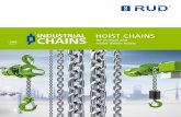 HOIST CHAINS - rud.com · 3 rud hoist chains: performance - overview applications for rud hoist chains wind power stations · stage technology · industry · offshore available in